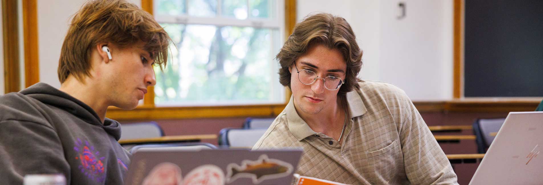 students in a classroom